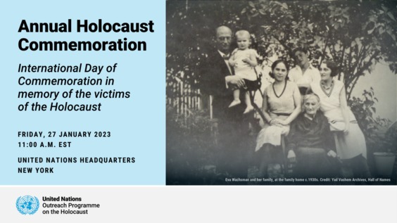 2023 Holocaust Remembrance and Education
