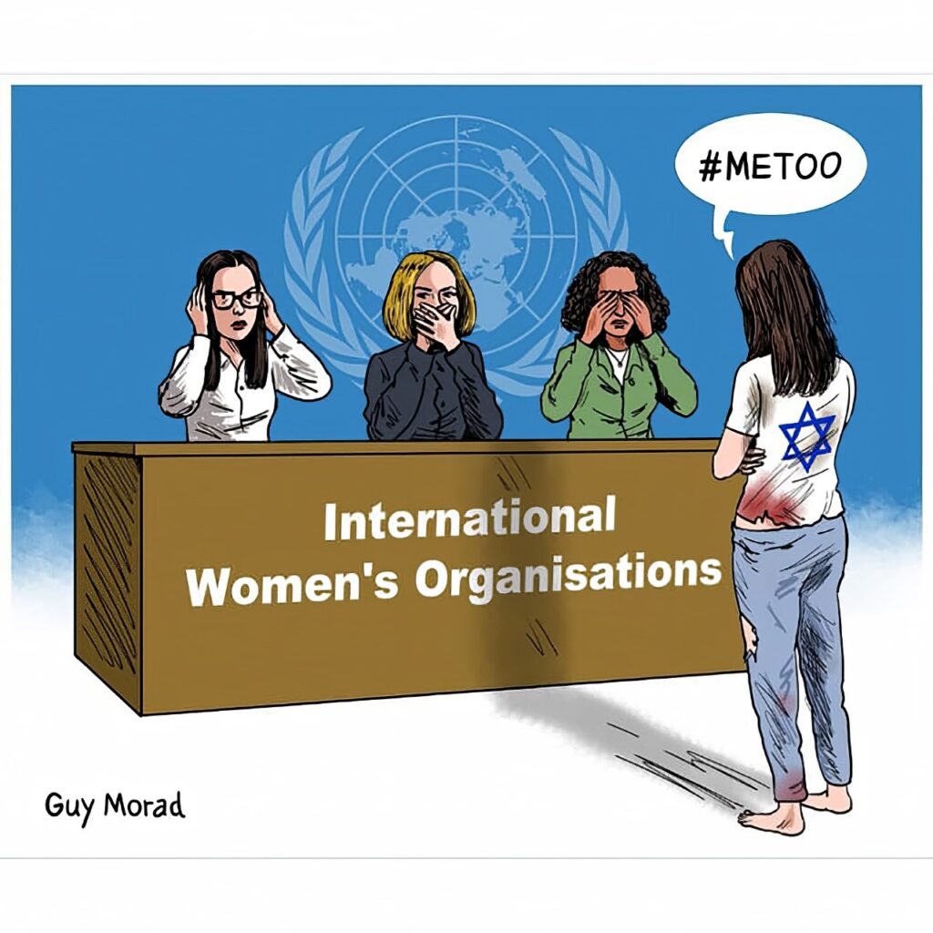 UN Women Silence cartoon