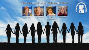 ICJW's UN team in New York